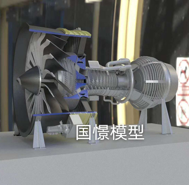 银川发动机模型